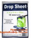 Protection Sheet Disposable Drop Painting Paint Dust Cover Sheets, Protective