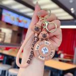 Kawaii Backpack Purse Handbag Keychain Charms with Cartoon Animals Pendant