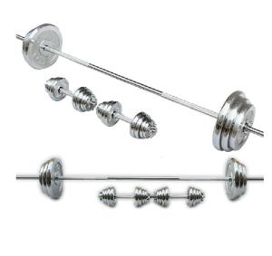 China bear 20kg -100kg dumbbell ,barbell chrome adjustable for weightlifting wholesale