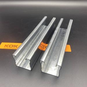 China Electrical Zinc Slotted 41x41 41x21 Customized Strength Unistrut Channel wholesale