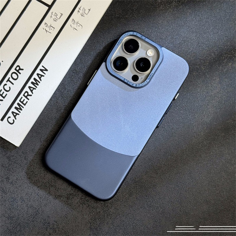 15 Pro Max Mobile Phone Case in Flannel Cloth Color Waterproof and Compatible with iPhone