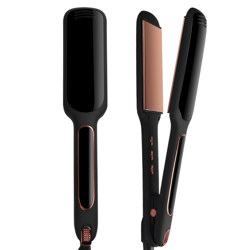 Tourmaline Ceramic Coating Anion Hair Straightener Flat Iron Salon Tool