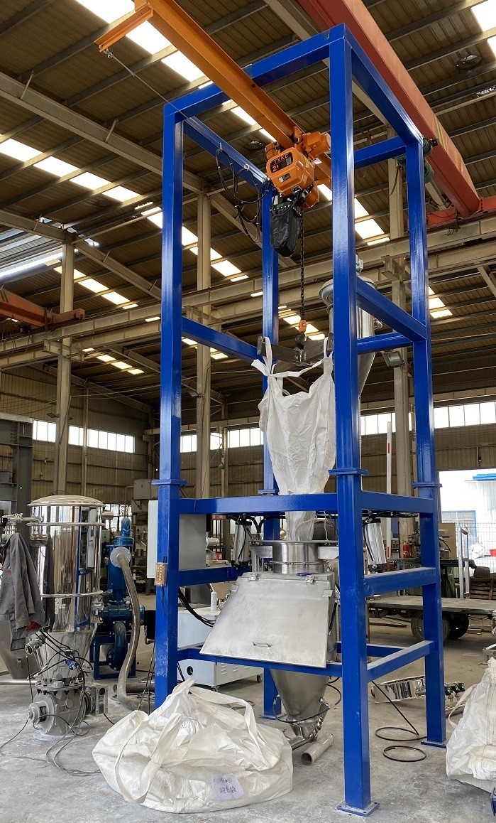 316L Stainless Steel Bulk Bag Unloader Dump Station 20 Bag / H
