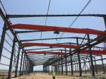 Pre Engineered Industrial Steel Building Construction Crane Supporting Steel