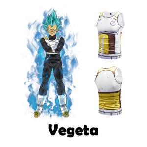 China Dragon Ball Super Saiyan Vegeta God T Shirt Novelty Graphic Funny wholesale