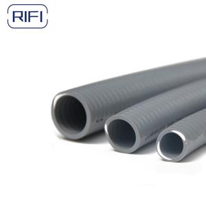 China Nonmetallic Weatherproof 2 Inch Pvc Conduit Liquid Tight Flexible Grey UL wholesale