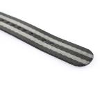 Seatbelt Nylon Velcro Watch Band , 18mm Striped Nylon Watch Band