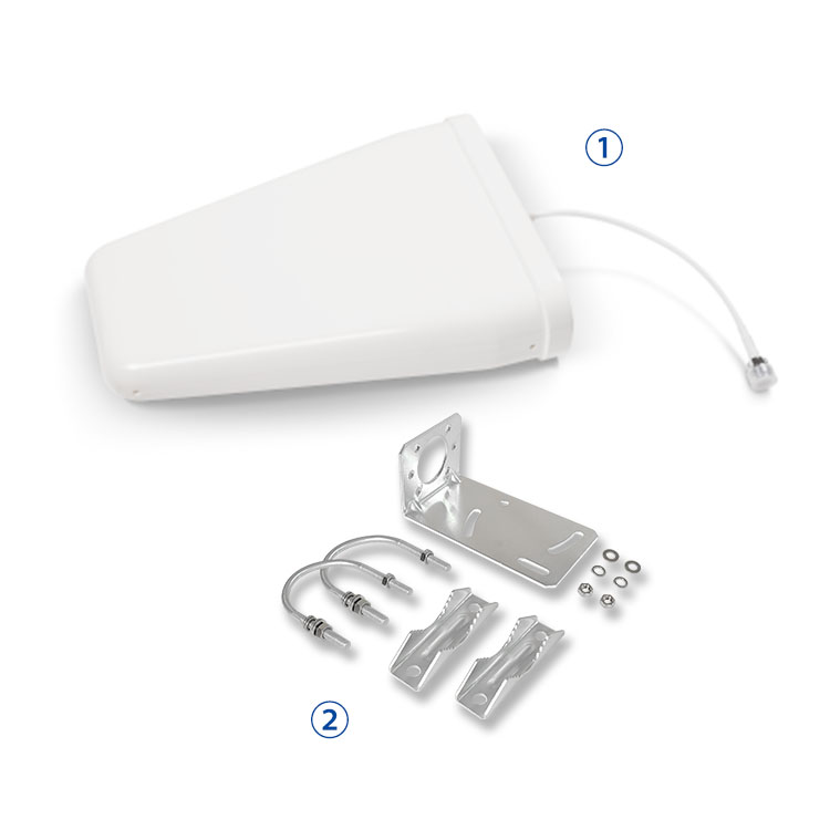High Gain 10dBi Logarithmic Antenna For 2G 3G 4G Repeater Antenna
