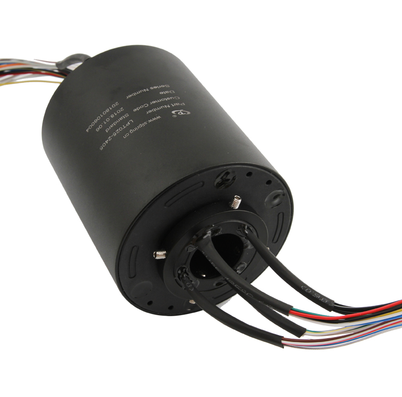 IP54 Rotary Systems Slip Rings 24 Circuit 5A 300 Rpm Speed