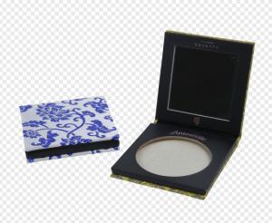 China Fabric Paper Makeup Brush Pan Laminated Blush And Contour Palette wholesale