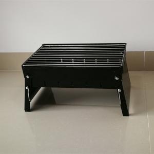 China Mini Box Small Bbq Grill Outdoor Portable Folding Barbecue Grill 35*17.5*4.5CM wholesale