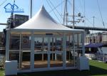 Luxury Glass Marquee Tent With Glass Wall For Wedding / Party / Outdoor Events