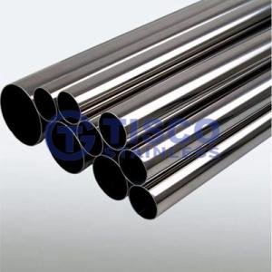 China Polished Stainless Steel Pipe Tube ERW Welded Rigid Flexibility 6mm-1000mm Diameter wholesale