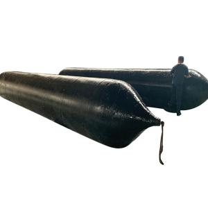 China Natrual Rubber Marine Salvage Roller Bags 2.0m Ship Launching Rubber Airbag wholesale