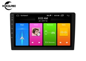 China Android Universal Car DVD Player BT FM GPS Wifi DSP 2.5D Glass wholesale