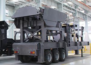 China Construction Waste Crushing Plant Mobile Stone Crusher Machine Advanced Technology wholesale