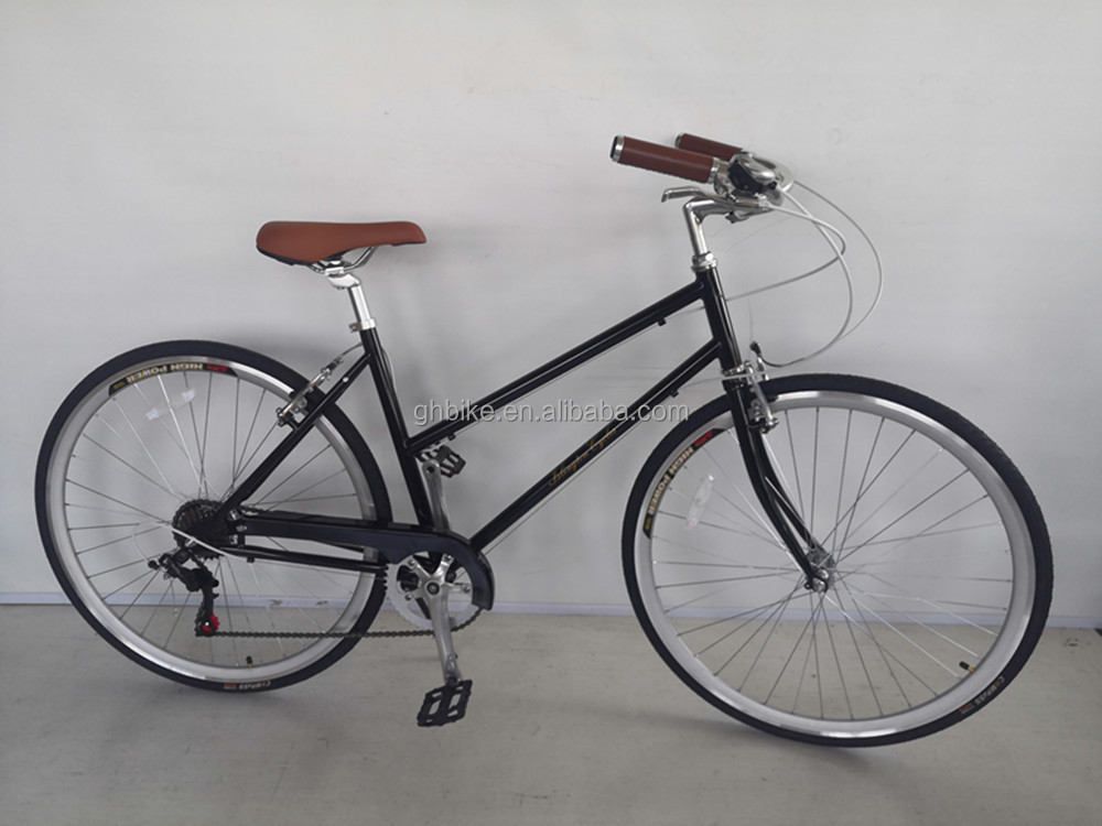 21 Speed Aluminum Frame Cruiser Adult Road Men's Bicycle with Front and Rear V Brake