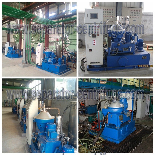 Large Volume 3 phase Disc Marine Centrifugal Oil Separator With Heater, Pumps
