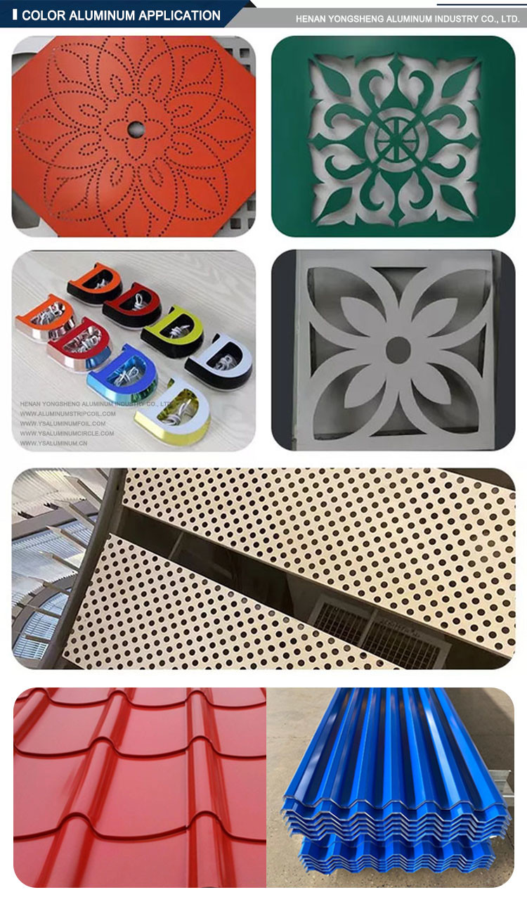 Aluminum Coils Aluminium Coil Roll Color Coated Aluminum Coils Sheet Metal Roll