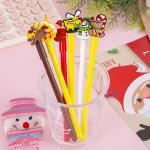 Christmas Series Neutral Pen 0.5mm Black Water based Cartoon Gift Gel Pen