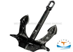 China ABC Hall Type Anchor , Hall Stockless Anchor Steel Casting Black Painting Finish wholesale