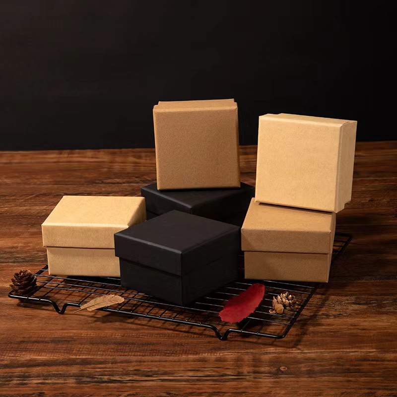 Watch Cardboard Rigid Packaging Box Square Shape Multipurpose