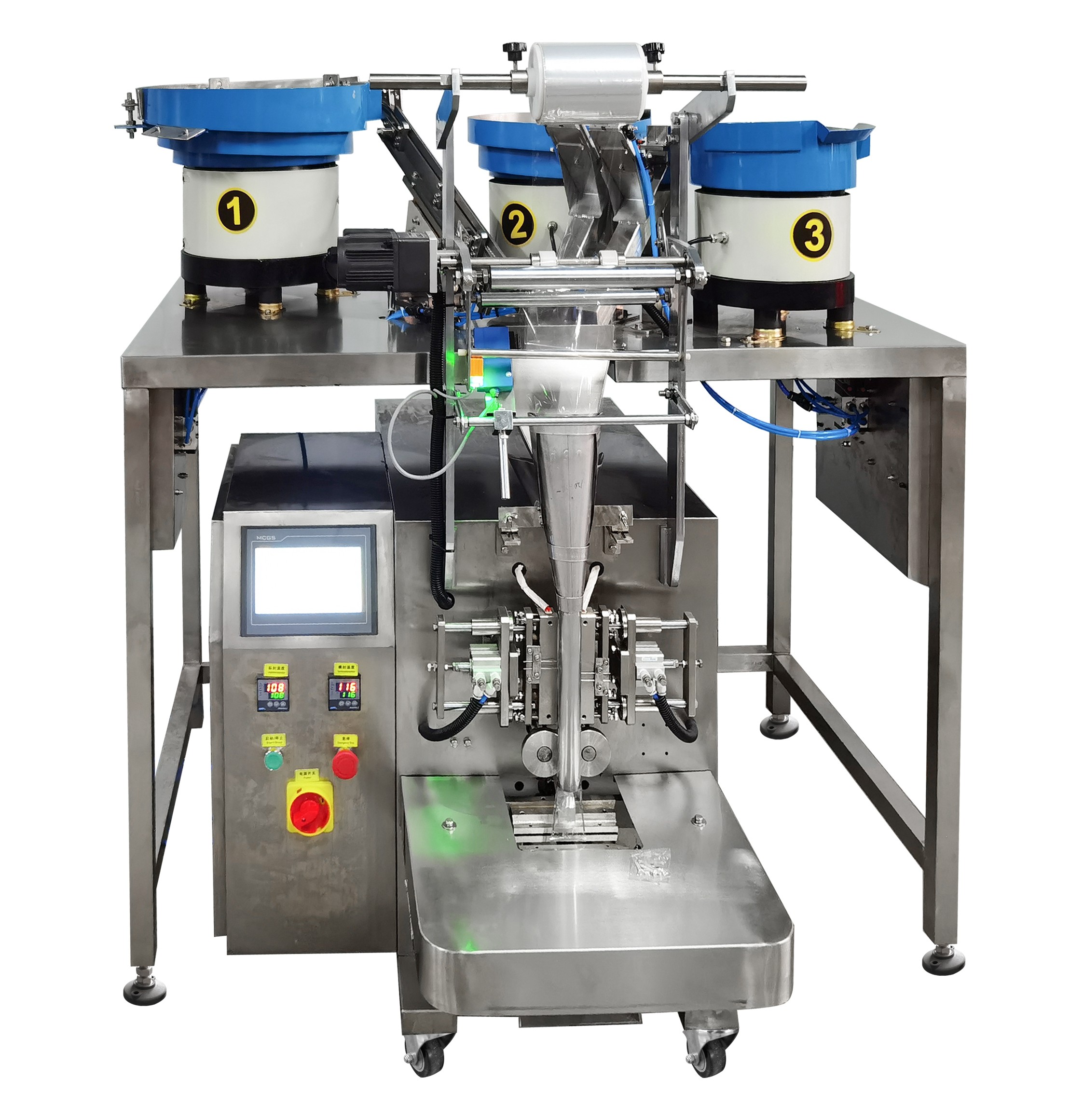 Automatic Screw Fastener Hardware Fittings Counting and Bagging Screw Packing Machine