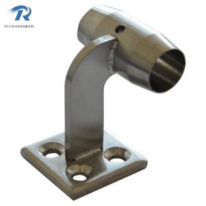 China stainless steel handrail fitting rail to wall HFRS002, finishing satin or mirror wholesale