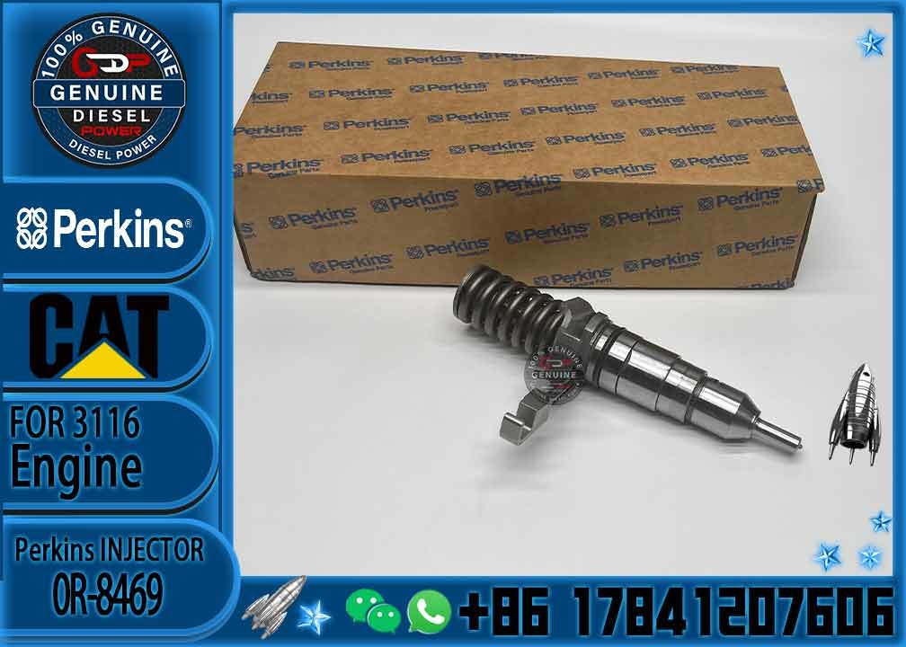 Diesel fuel Injector 0R-8469 0R8469 127-8225 1278225 for caterpillar Excavator CAT 3116 Engine