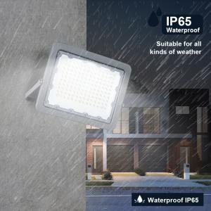 China 6500K 100Watt IP65 Outdoor garden use LED Flood Lights High brightness luminum Gray wholesale
