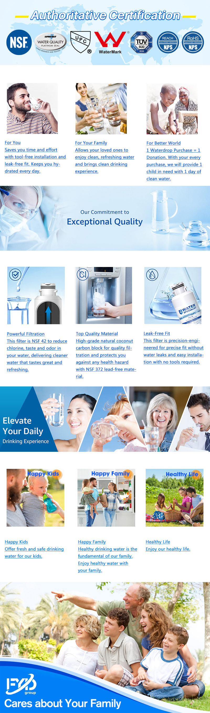Refrigerator Water Filter Replace Every 6 Months For Optimal Water Purification