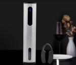 Luxury Rechargeable SS304 Electric Wine Opener Silver Color
