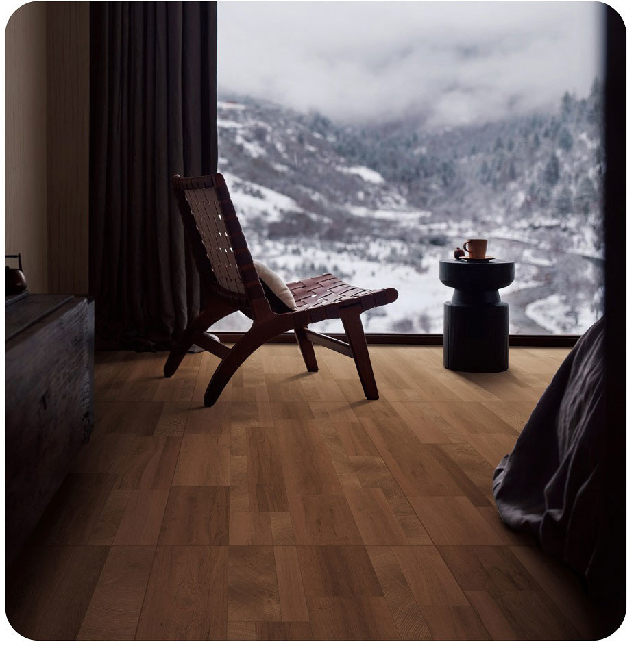 ISO9001 Grade AAA Tiles And 120x60cm Outside Wall Wooden Porcelain Tile For Living Room
