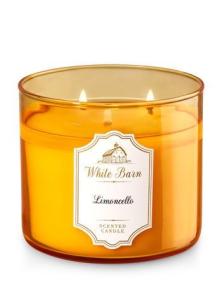 China 3 wicks 100% soy wax scented &amp; printed orange glass candle packed into gift box wholesale
