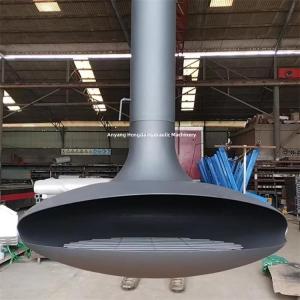China fireplace contemporary indoor hanging fireplace carbon stove wood burning stove for hotels hanging wholesale