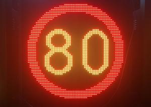 China P31.25 Highway Fixed Traffic LED Display With Waterproof Aluminum Cabinets wholesale