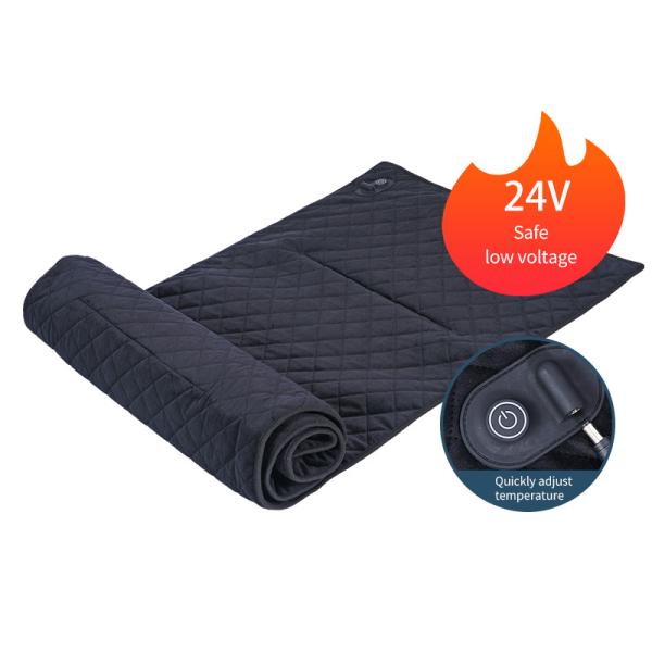 Graphene Far Infrared Heating Washable Electric Heated Blanket Customizable