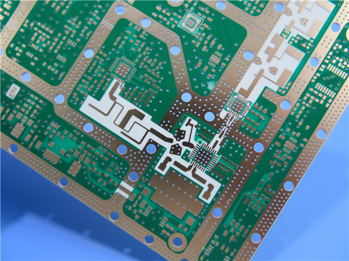 Rogers RO4534 High Frequency Printed Circuit Board Double Layer 20 Mil 0.508mm With Immersion Gold