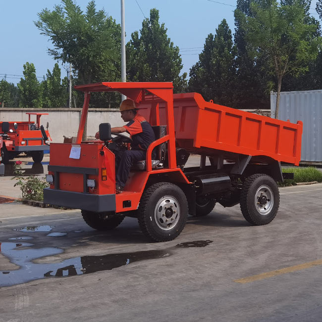 5 Ton Underground Mining Dump Truck Vehicle Diesel Engine For Tunnels And Mines