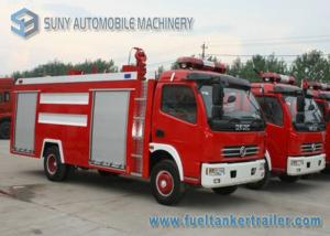 China DONGFENG 4000L Fire Fighting Vehicle 20hp Double Row For Emergency Rescue wholesale