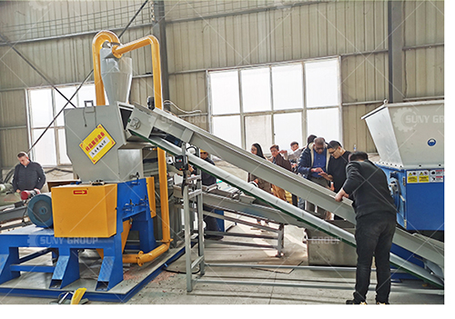 Fully Automatic Waste Copper PVC Separation Machine Waste Wire Recycling Machine