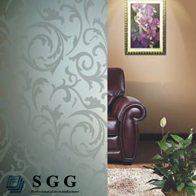Frosted Glass Door material for building