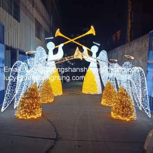 China christmas lighted angel wholesale