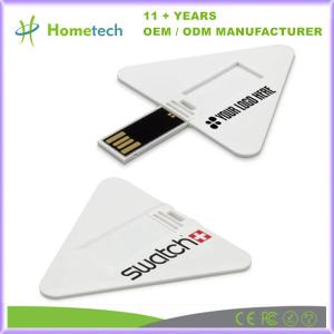China Custom Logo Credit Card USB Flash Drive 1GB-32GB Capacity Plastic Stick Style USB 2.0 wholesale