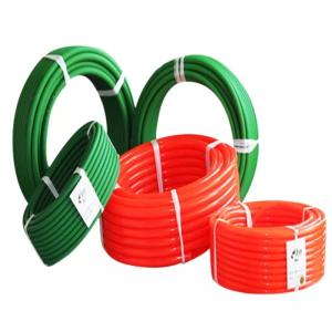 China PU Polyurethane Round Belt Good Resistance Green 300m/Roll wholesale