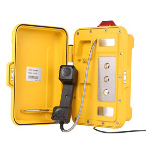 VOIP Speed Auto Dial Telephone Stainless Steel For Parking Lots