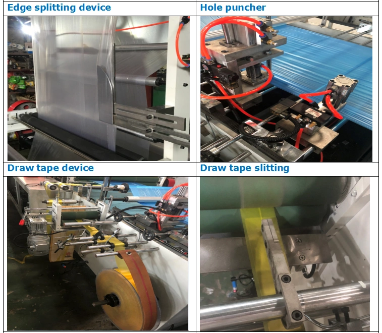 High-Speed LDPE HDPE Bag Making Machine with Inverter Motor#Biodegradable Plastic Garbage Bag Making Machine 380V 220V