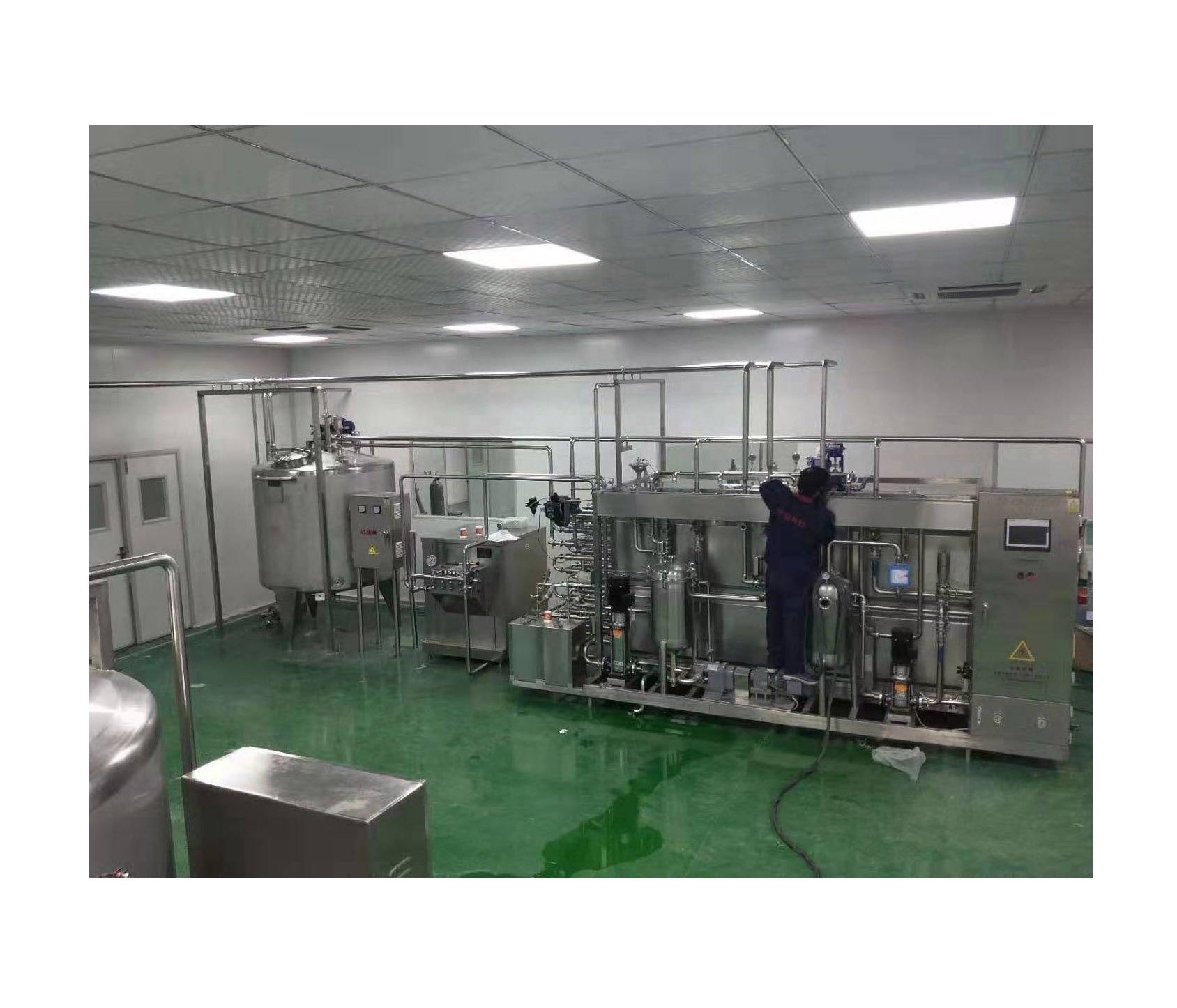 Advanced Milk Processing Equipment for Dairy Products End Product 3 Stirred Type Yogurt