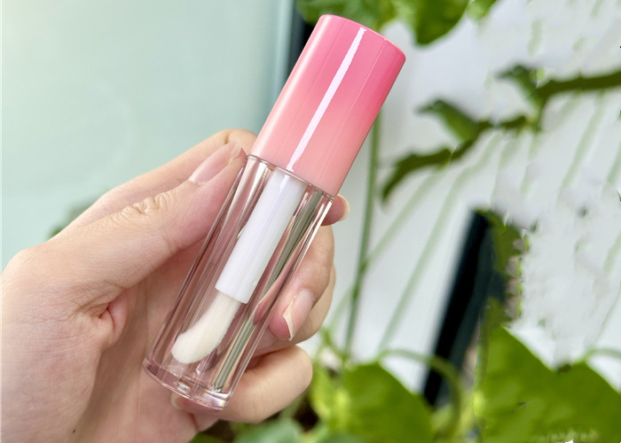 Empty 4ml 6ml Makeup Packaging Heart Shape Luxury Containers 6ml Big Brush Lip Gloss Tubes