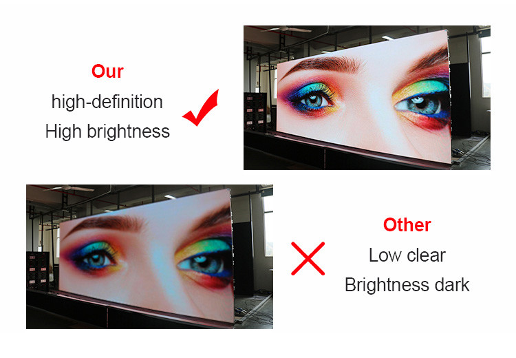Small Pixel 480*480mm Lightweight P1.8 HD LED Display